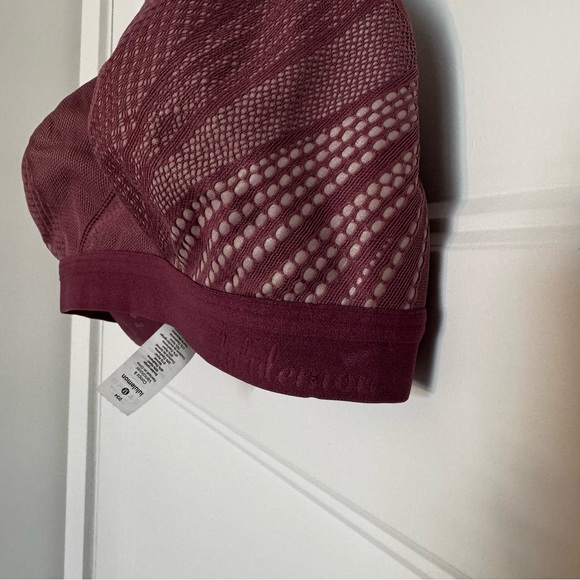 Lululemon Athletica Awake to Lace Bra - Garney/Barely Beige Mesh Bralette - 34D - Picture 8 of 10